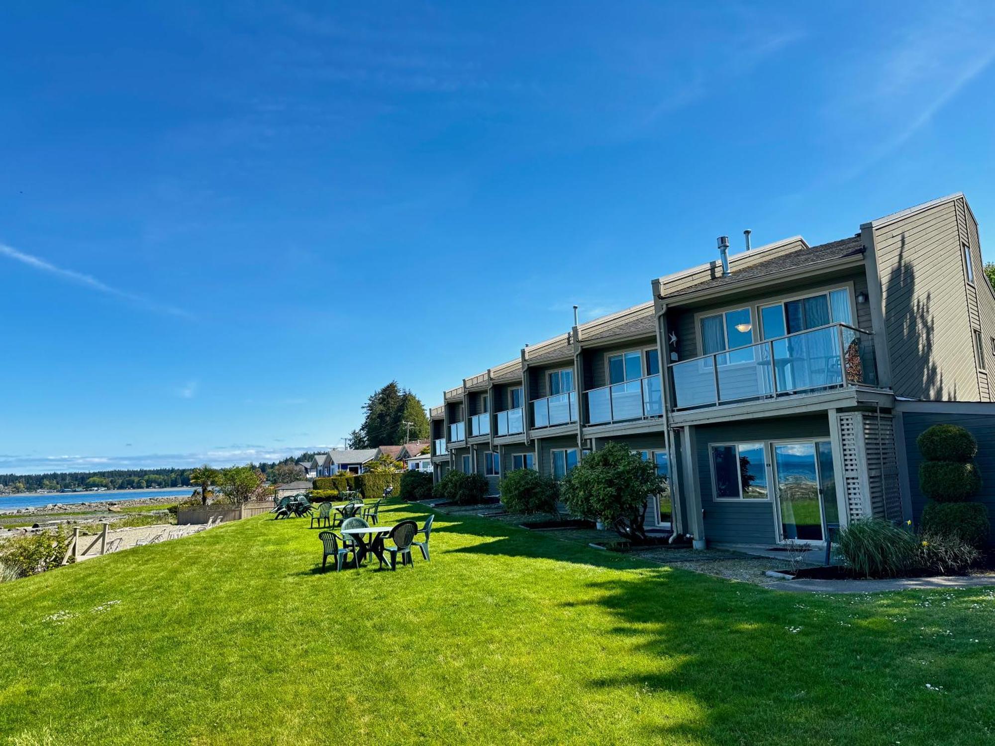 Shorewater Resort Beachfront Studio - 2 Beds Qualicum Beach Exteriér fotografie